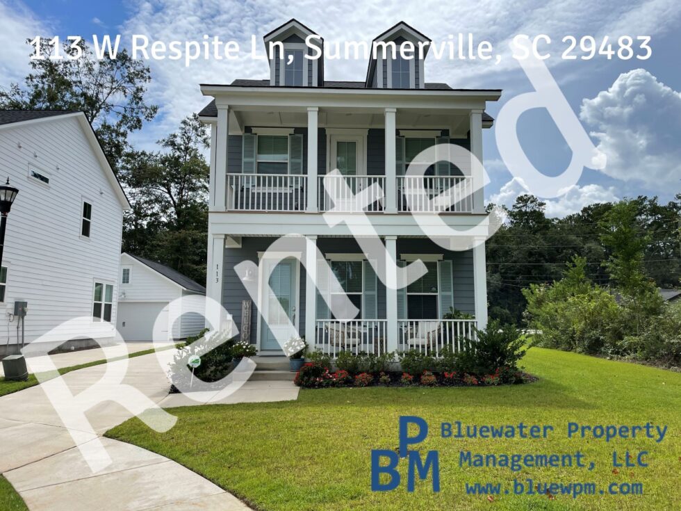 Bluewater Property Management Charleston SC