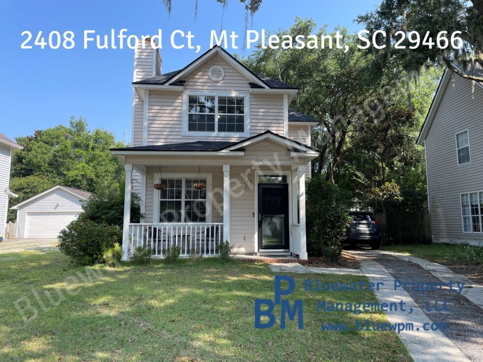 Bluewater Property Management Charleston SC