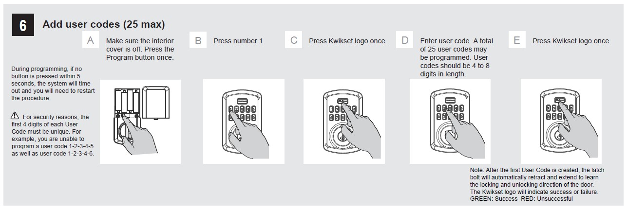 Programming Instructions